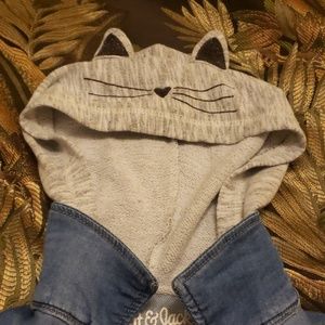 Cat and Jack kids Jean jacket size M 7/8